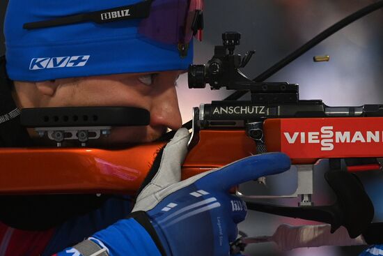 Биатлон. II этап Кубка мира. Мужчины. Спринт