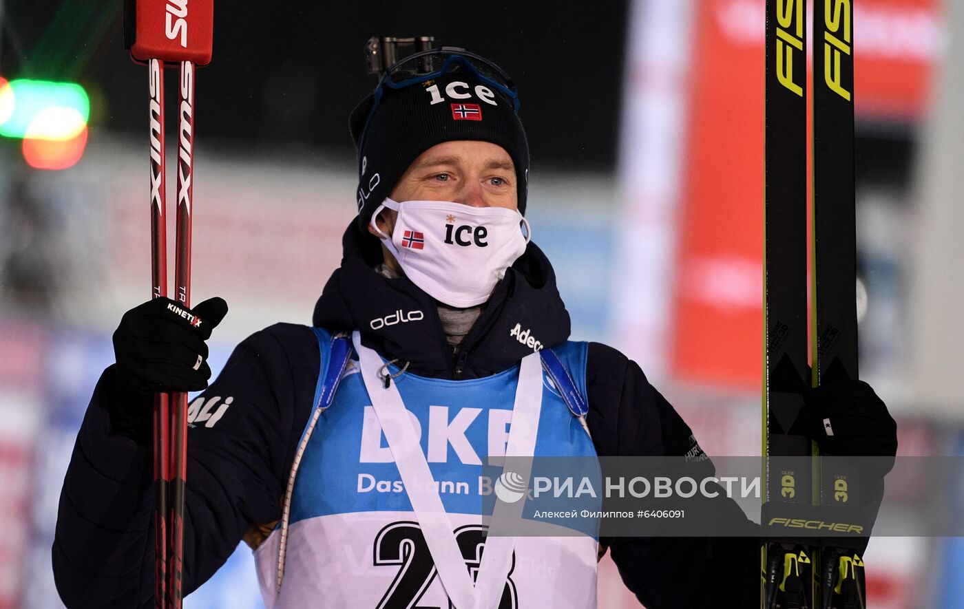 Биатлон. II этап Кубка мира. Мужчины. Спринт