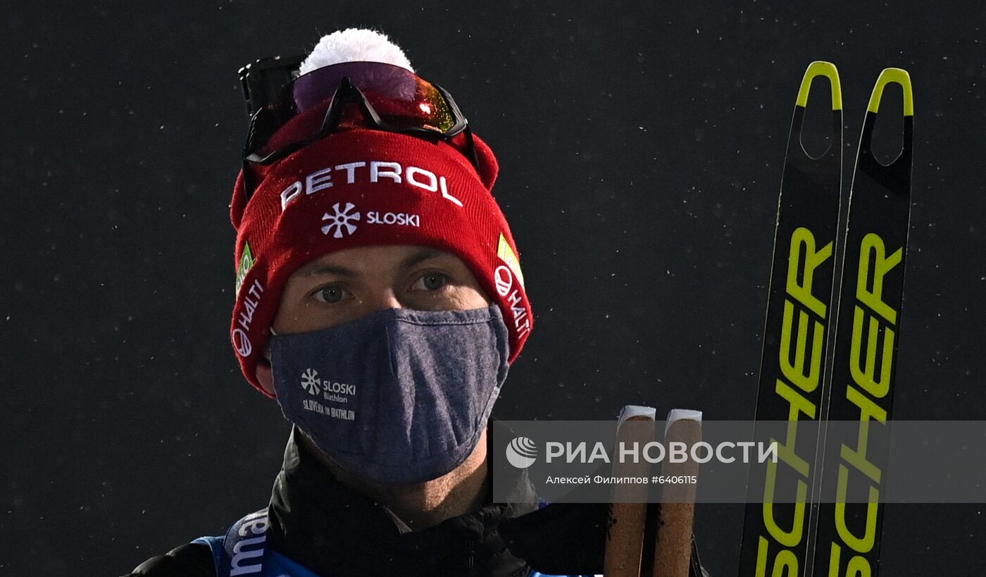 Биатлон. II этап Кубка мира. Мужчины. Спринт