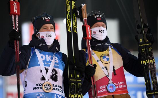 Биатлон. II этап Кубка мира. Мужчины. Спринт