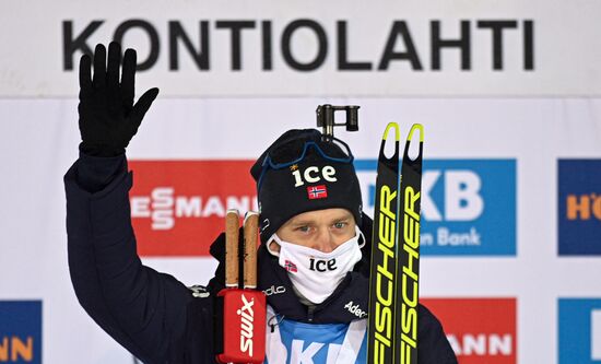 Биатлон. II этап Кубка мира. Мужчины. Спринт