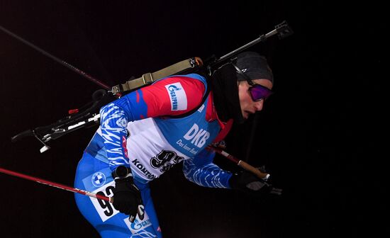 Биатлон. II этап Кубка мира. Мужчины. Спринт 