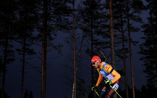 Биатлон. II этап Кубка мира. Мужчины. Спринт