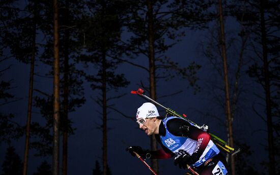 Биатлон. II этап Кубка мира. Мужчины. Спринт