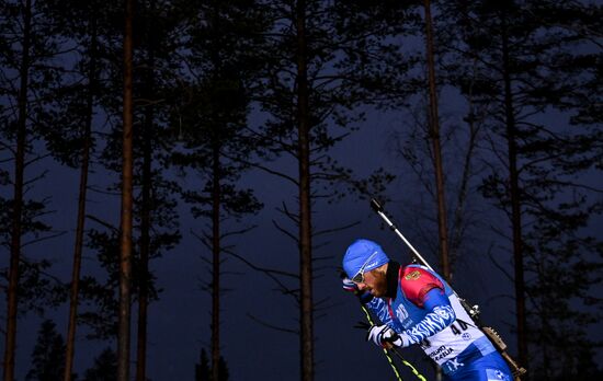 Биатлон. II этап Кубка мира. Мужчины. Спринт