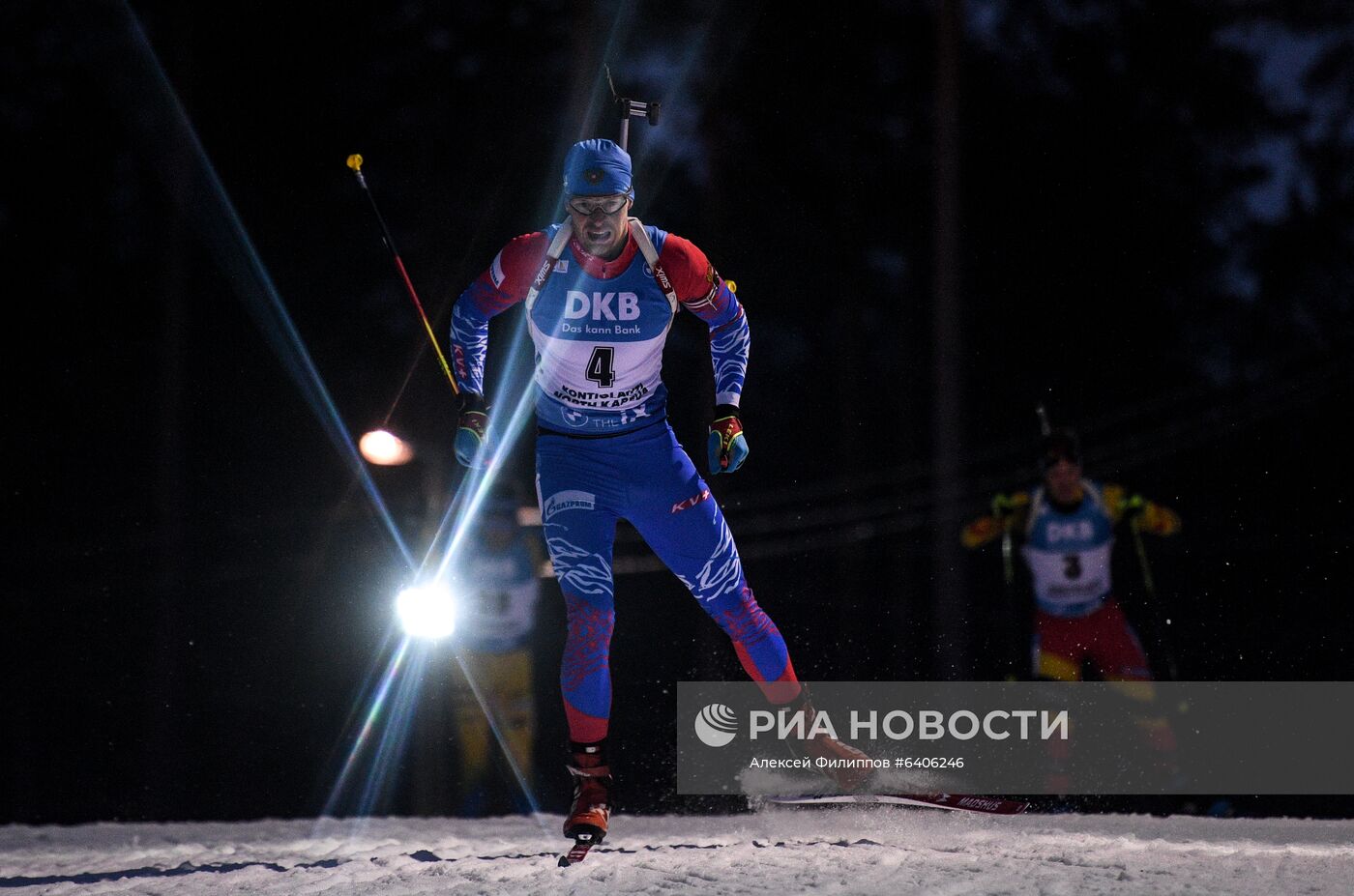 Биатлон. II этап Кубка мира. Мужчины. Спринт