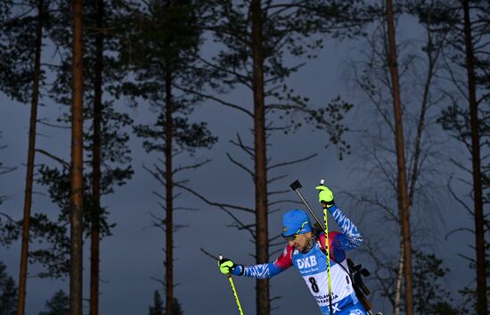 Биатлон. II этап Кубка мира. Мужчины. Спринт