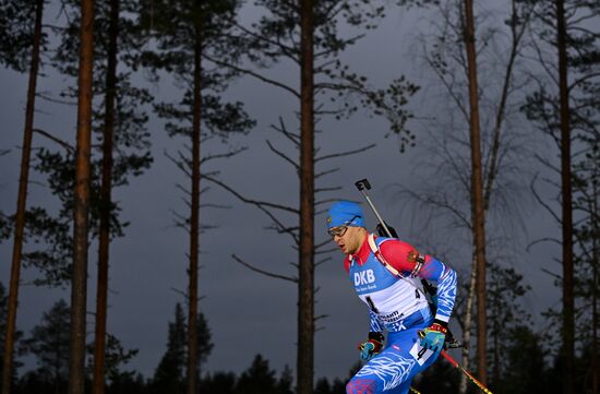 Биатлон. II этап Кубка мира. Мужчины. Спринт