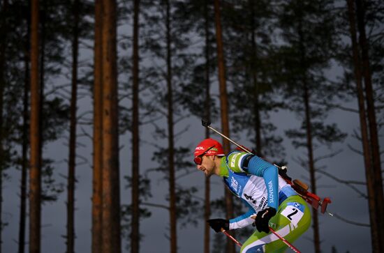 Биатлон. II этап Кубка мира. Мужчины. Спринт