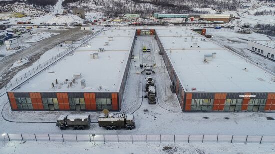 Открытие Североморского военно-морского клинического госпиталя