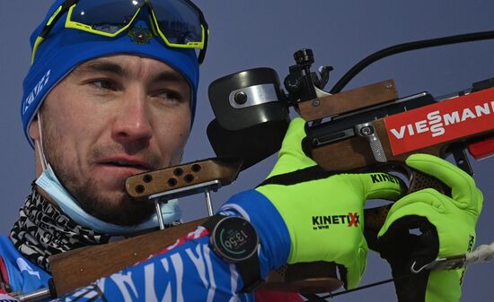 Биатлон. II этап Кубка мира. Мужчины. Спринт