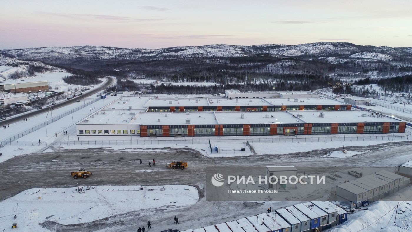 Открытие Североморского военно-морского клинического госпиталя