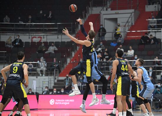 Баскетбол. Евролига. Матч "Зенит" - "Фенербахче"
