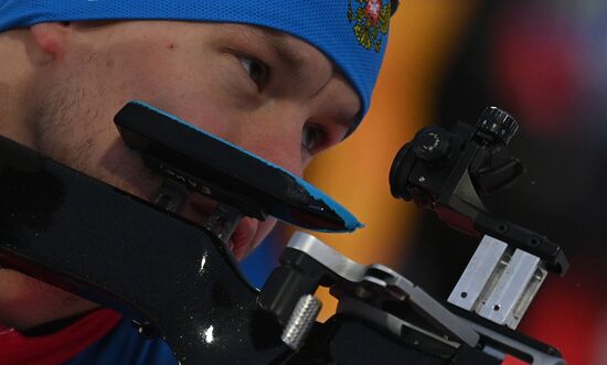 Биатлон. II этап Кубка мира. Мужчины. Спринт