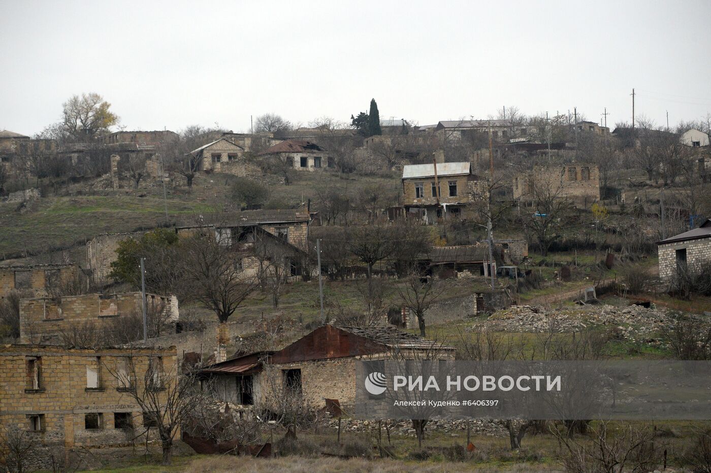 Села Талыш и Суговушан в Тертерском районе Азербайджана