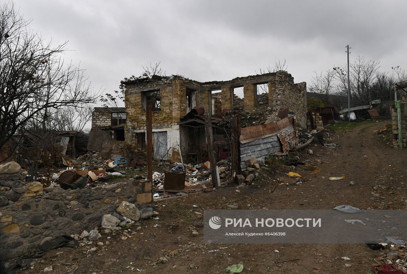 Села Талыш и Суговушан в Тертерском районе Азербайджана