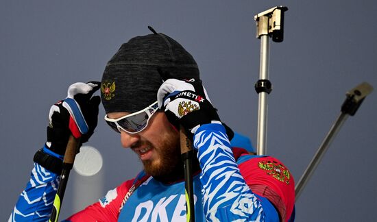 Биатлон. II этап Кубка мира. Мужчины. Спринт