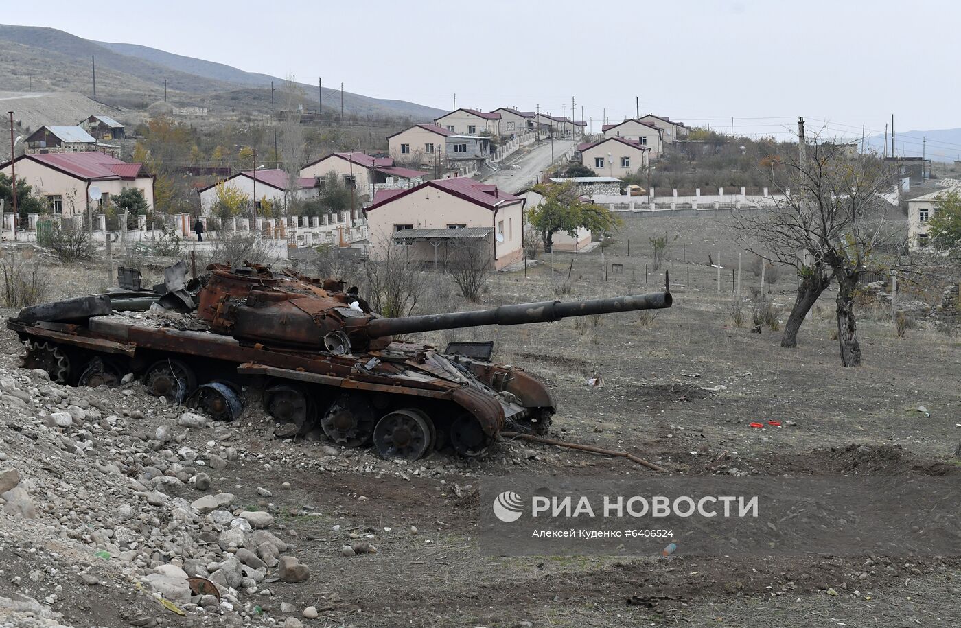 Села Талыш и Суговушан в Тертерском районе Азербайджана