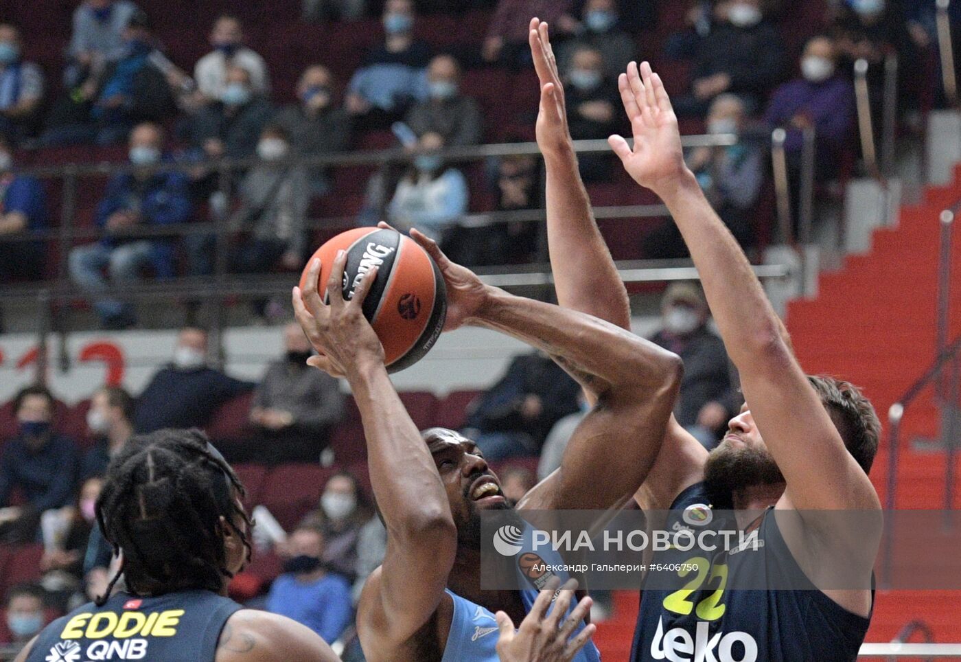 Баскетбол. Евролига. Матч "Зенит" - "Фенербахче"