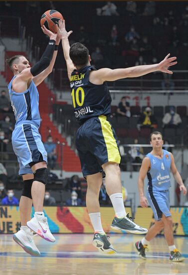 Баскетбол. Евролига. Матч "Зенит" - "Фенербахче"