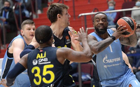 Баскетбол. Евролига. Матч "Зенит" - "Фенербахче"