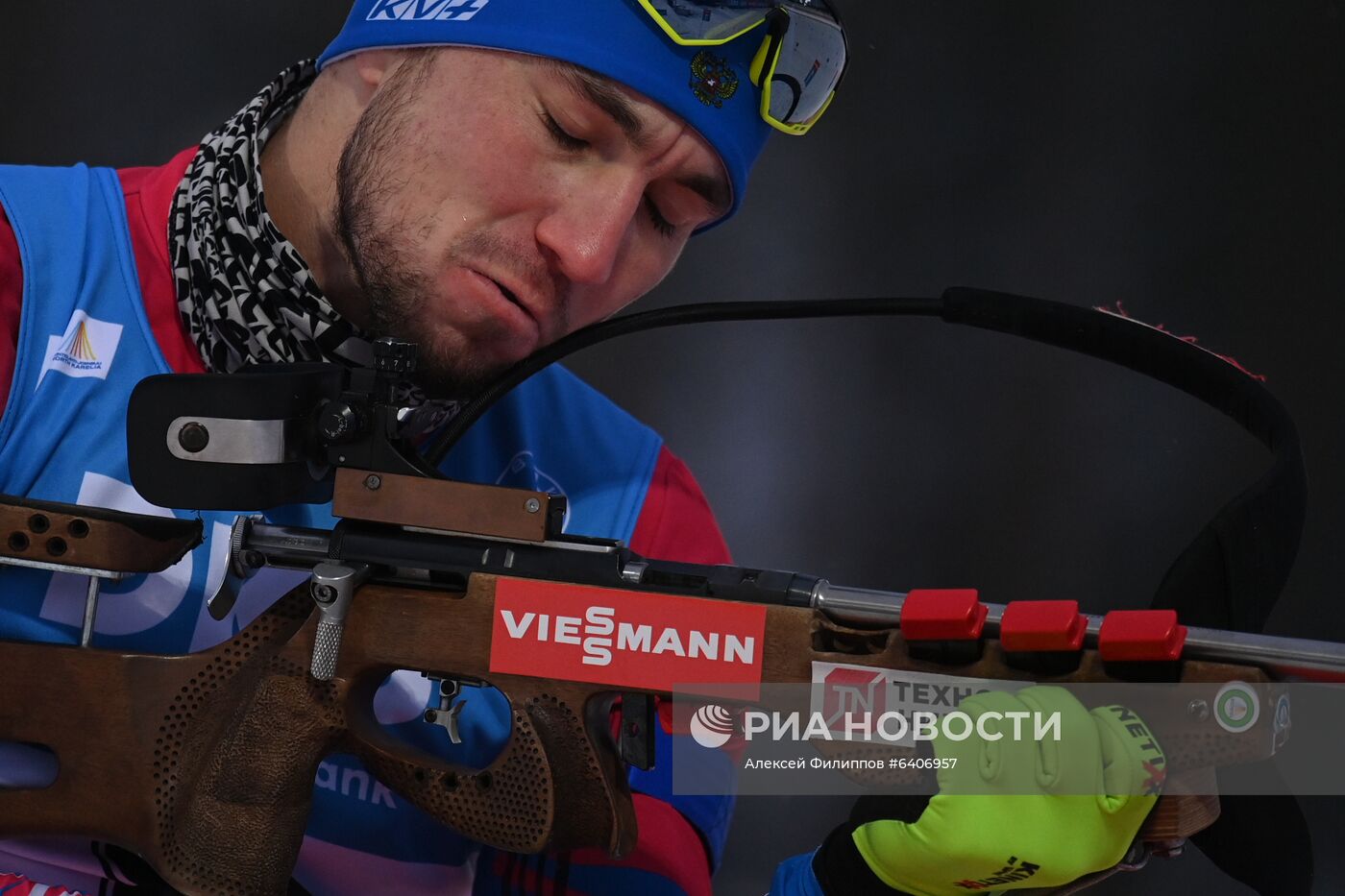 Биатлон. II этап Кубка мира. Мужчины. Спринт