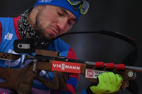 Биатлон. II этап Кубка мира. Мужчины. Спринт