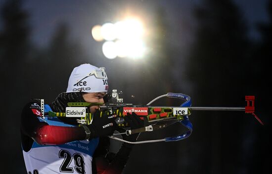 Биатлон. II этап Кубка мира. Мужчины. Спринт