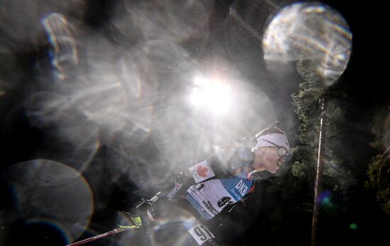 Биатлон. II этап Кубка мира. Мужчины. Спринт 