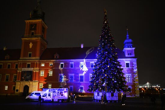 Подготовка к Рождеству в Варшаве