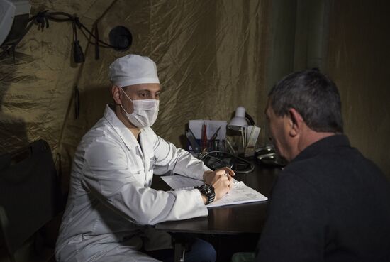 Медицинский отряд Минобороны РФ приступил к приему пациентов из Карабаха