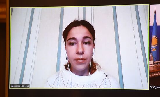 Международная научно-практическая конференция "Университет ШОС: Глобальные вызовы и возможности устойчивого развития до 2030 года". День второй