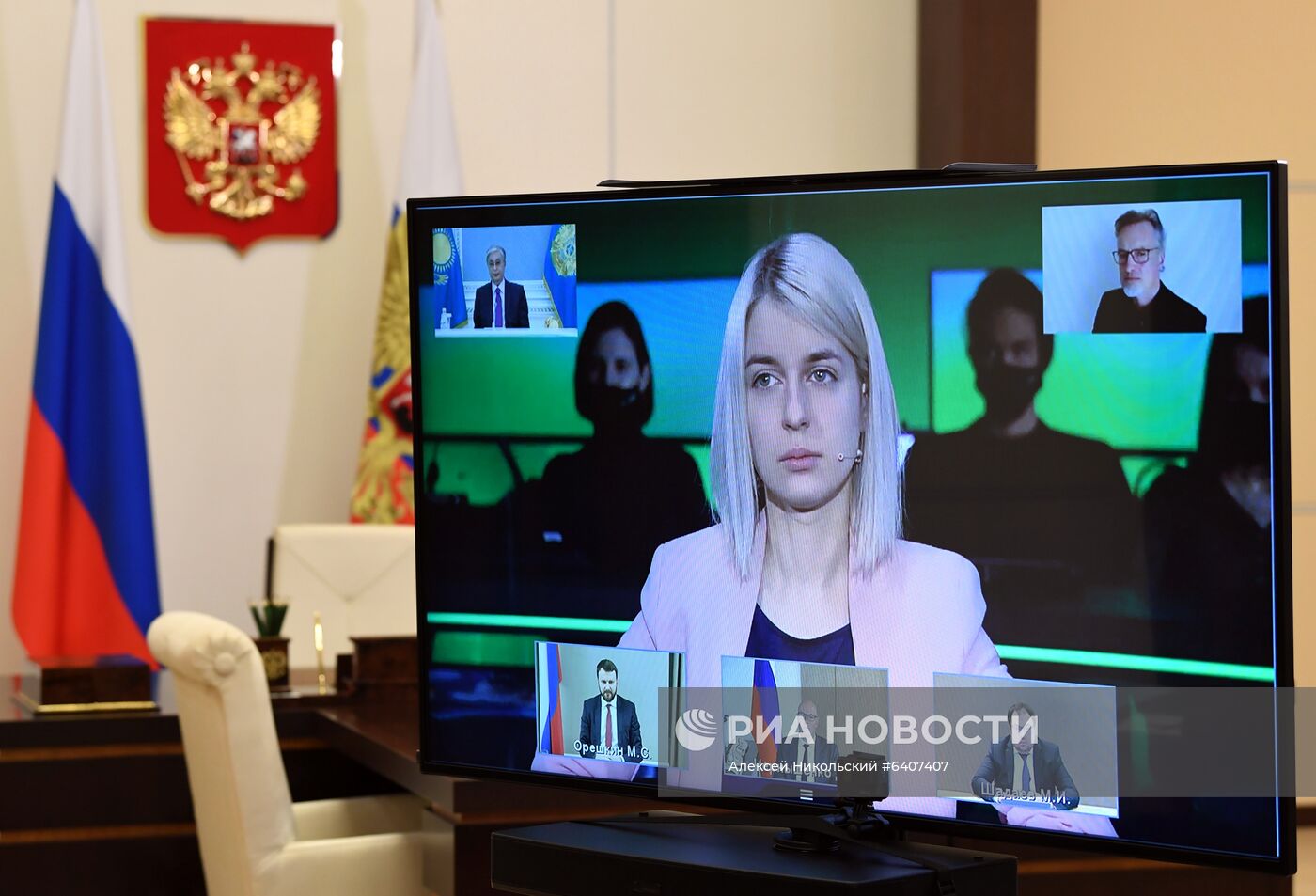 Президент РФ В. Путин принял участие в работе онлайн-конференции по искусственному интеллекту