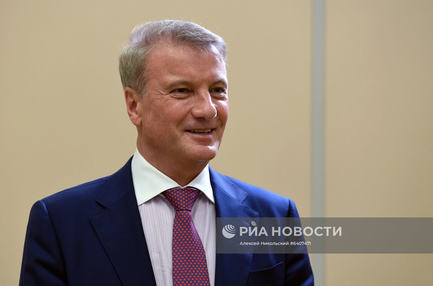 Президент РФ В. Путин встретился с главой Сбербанка РФ Г. Грефом