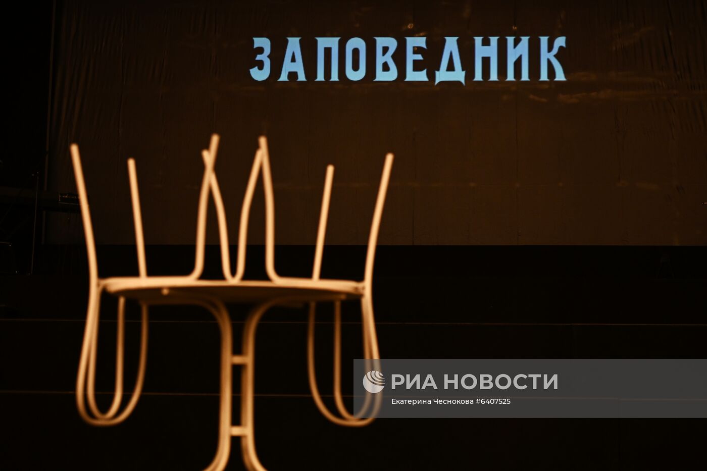 Спектакль "Заповедник" в театре им. А. С. Пушкина