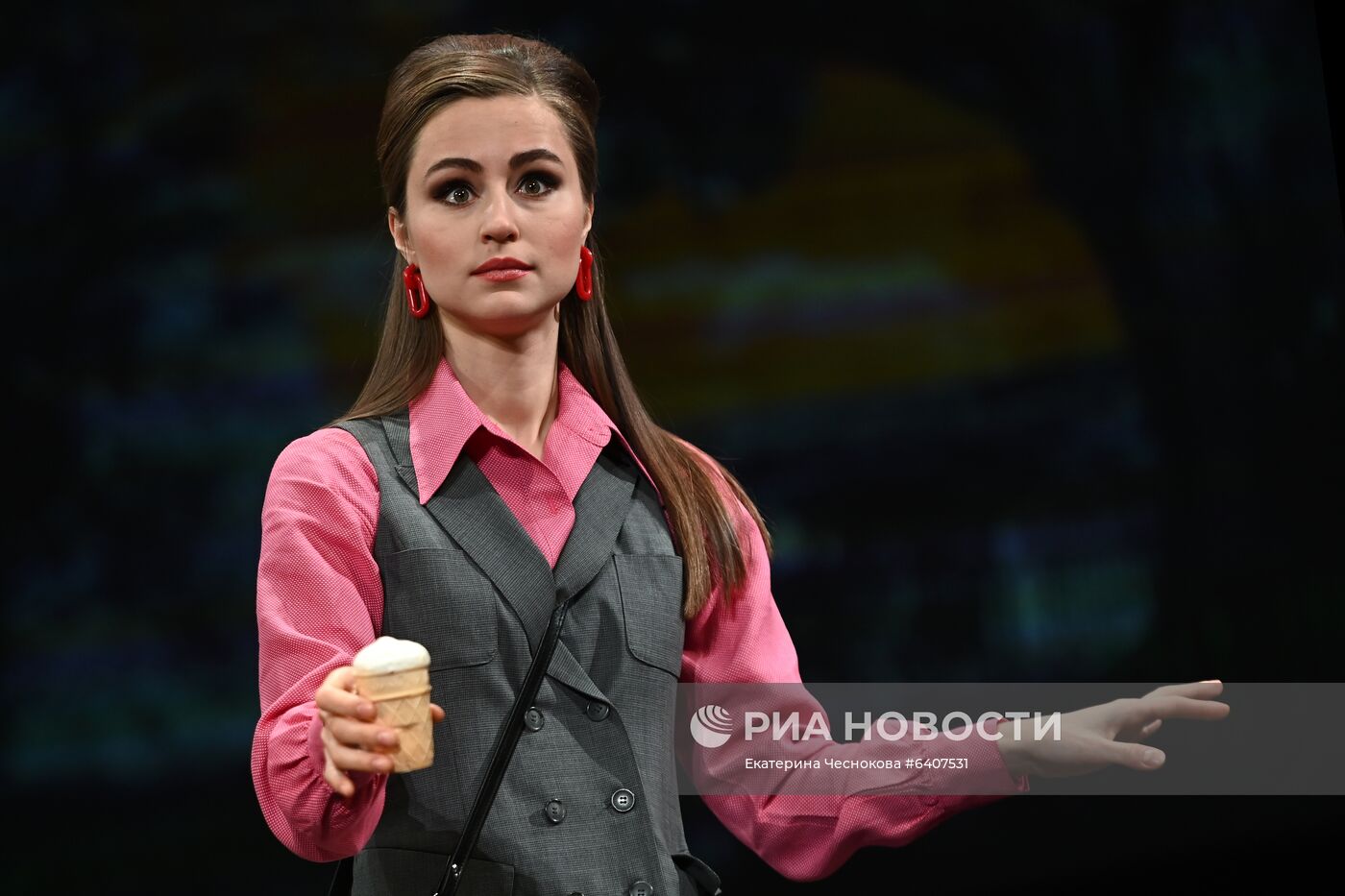 Спектакль "Заповедник" в театре им. А. С. Пушкина