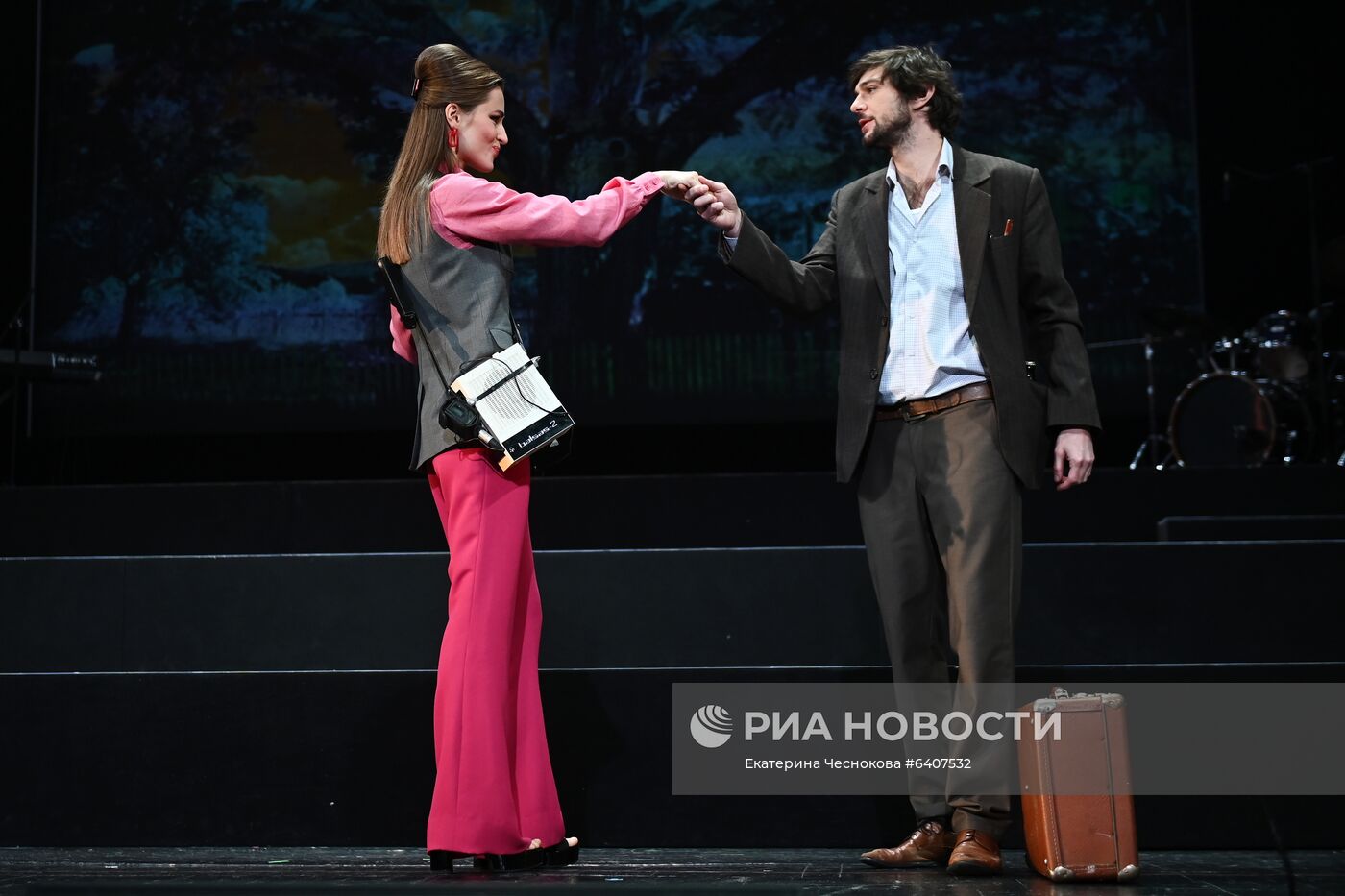 Спектакль "Заповедник" в театре им. А. С. Пушкина