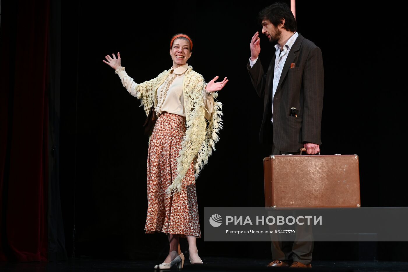 Спектакль "Заповедник" в театре им. А. С. Пушкина