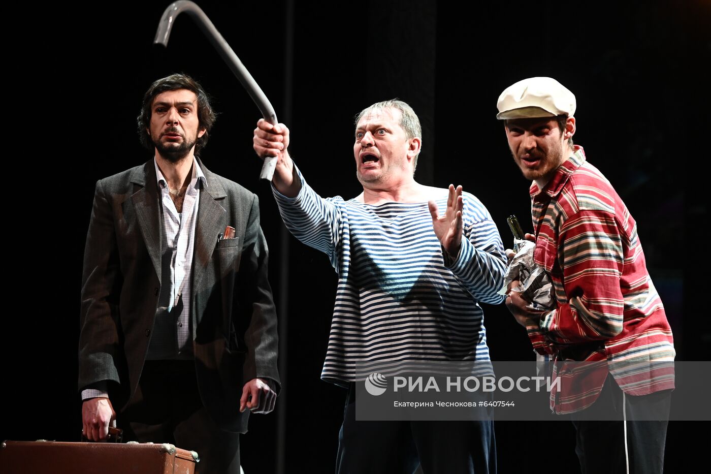 Спектакль "Заповедник" в театре им. А. С. Пушкина