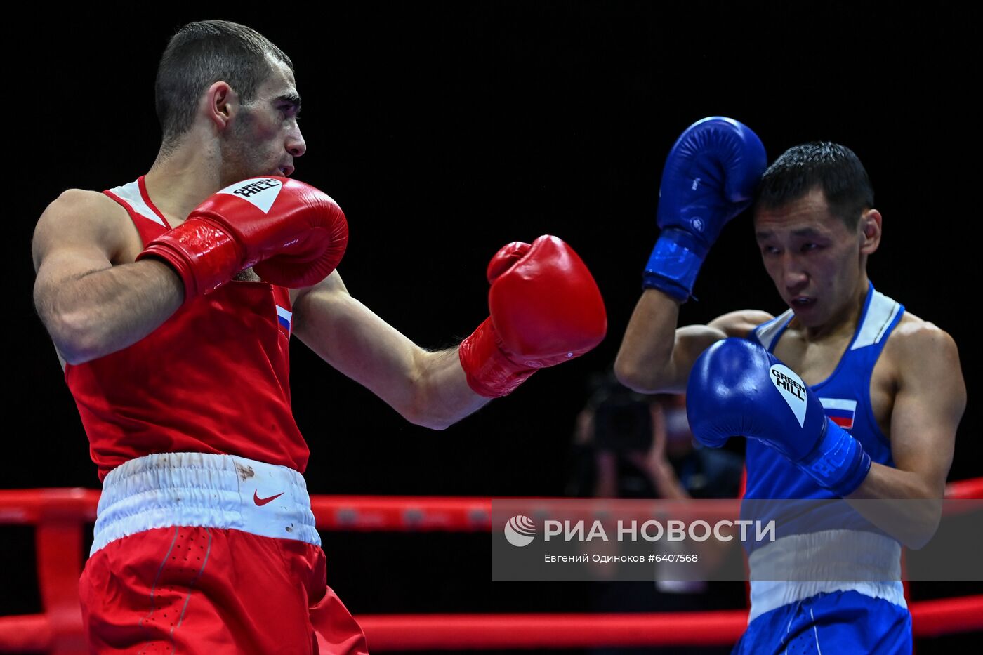 Бокс. Чемпионат России. Мужчины. Полуфиналы