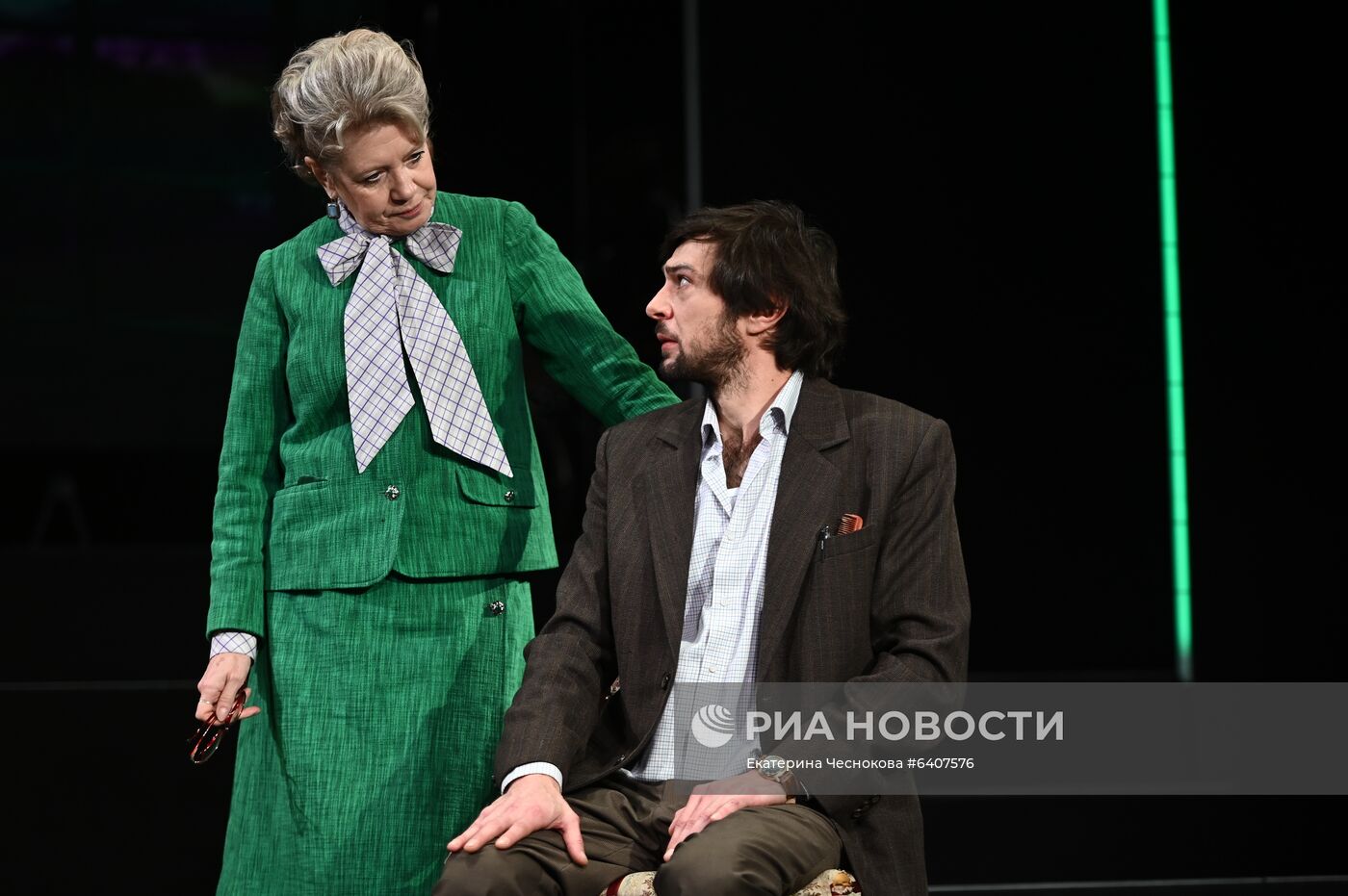 Спектакль "Заповедник" в театре им. А. С. Пушкина