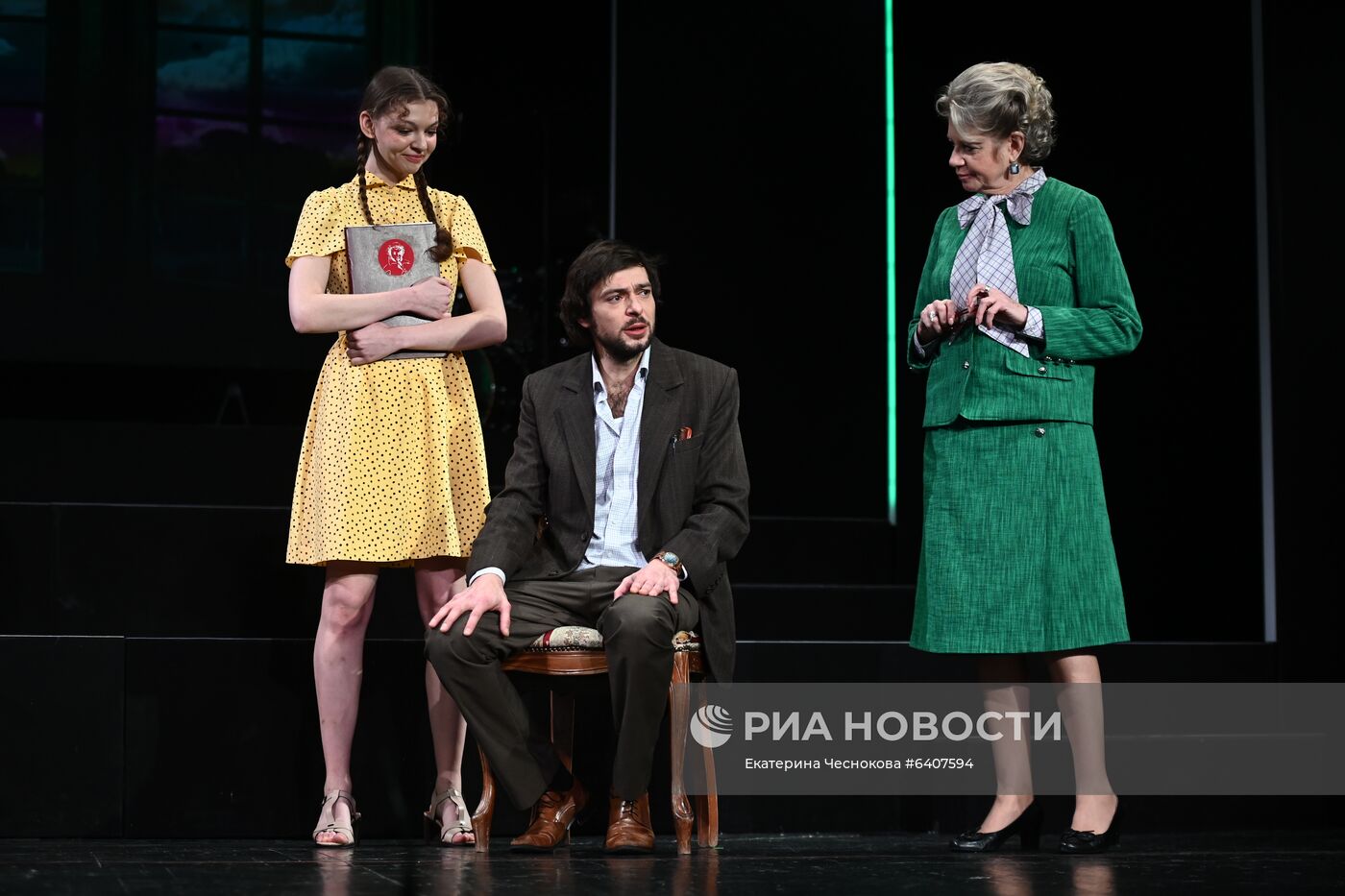 Спектакль "Заповедник" в театре им. А. С. Пушкина