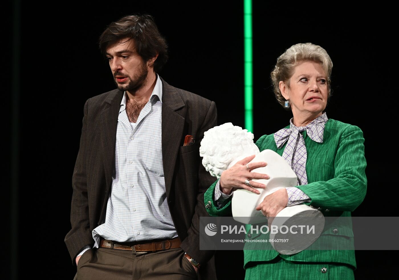 Спектакль "Заповедник" в театре им. А. С. Пушкина