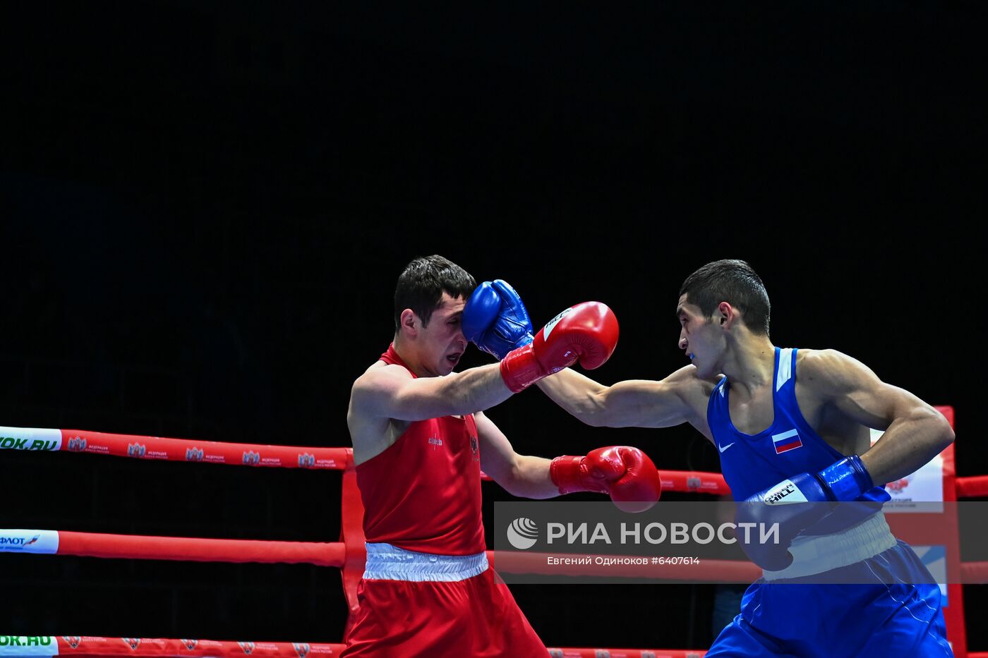 Бокс. Чемпионат России. Мужчины. Полуфиналы