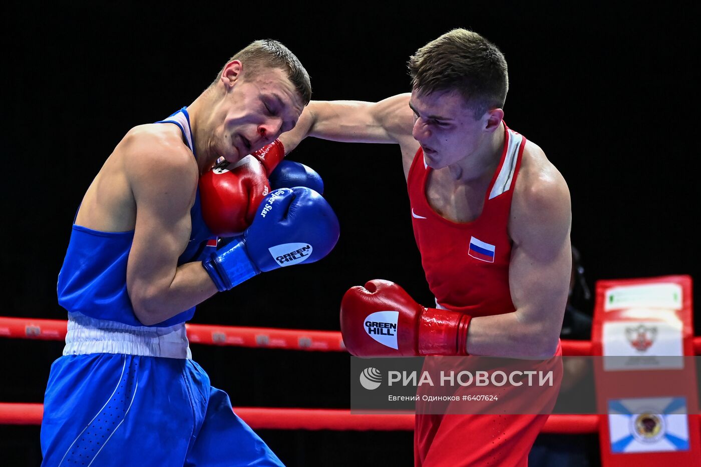 Бокс. Чемпионат России. Мужчины. Полуфиналы