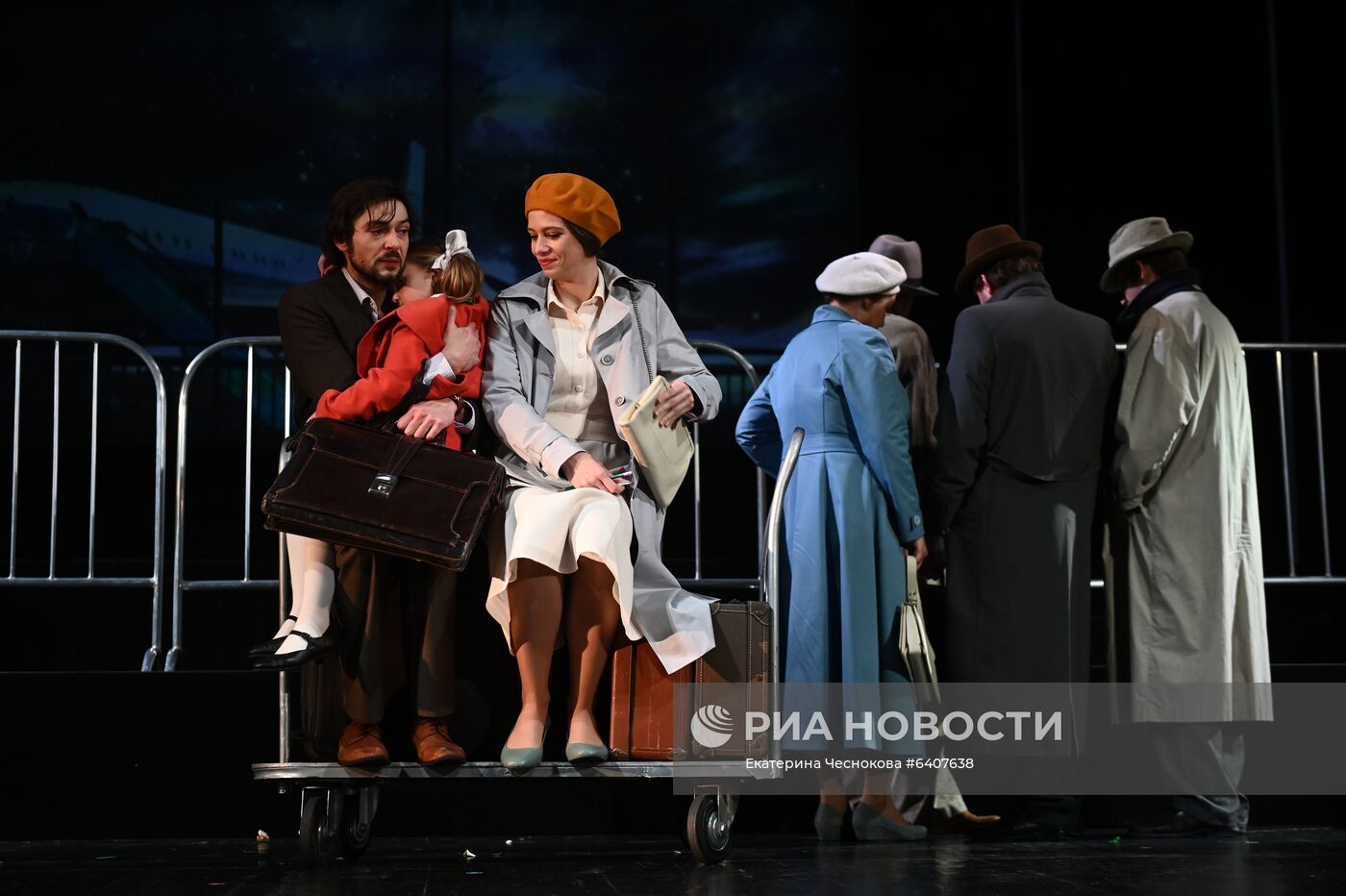 Спектакль "Заповедник" в театре им. А. С. Пушкина