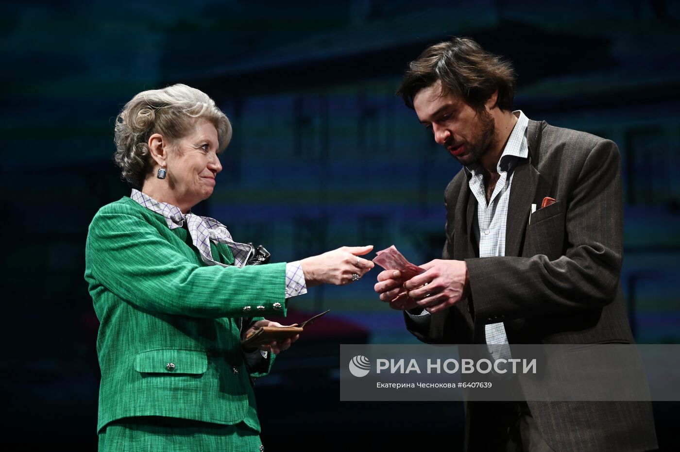 Спектакль "Заповедник" в театре им. А. С. Пушкина