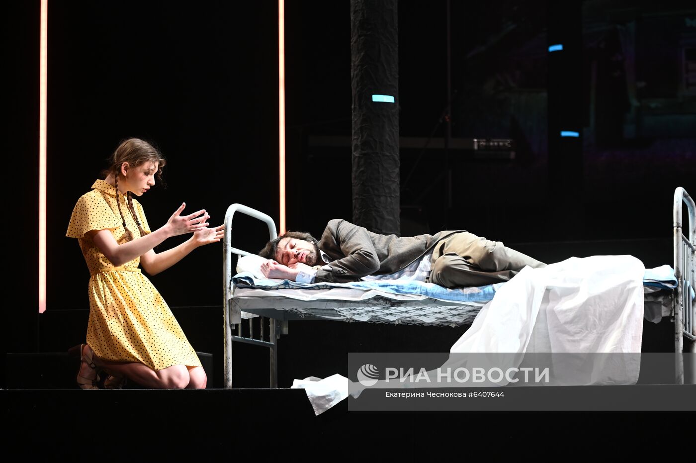 Спектакль "Заповедник" в театре им. А. С. Пушкина