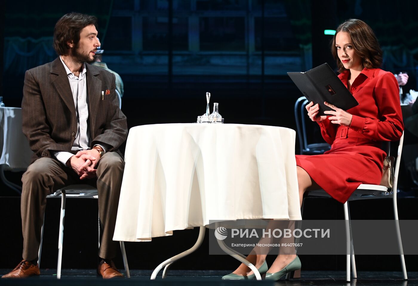 Спектакль "Заповедник" в театре им. А. С. Пушкина