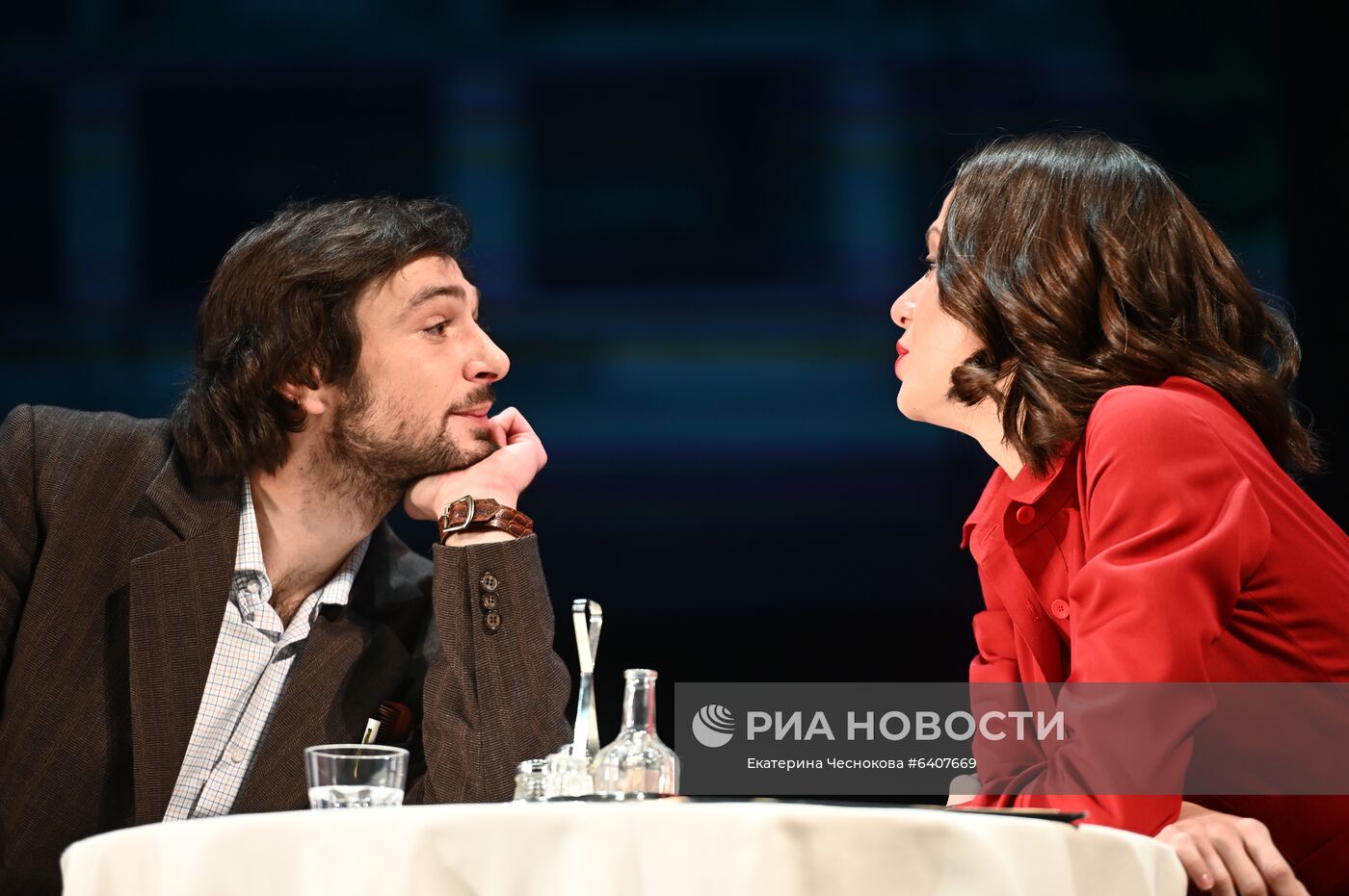 Спектакль "Заповедник" в театре им. А. С. Пушкина